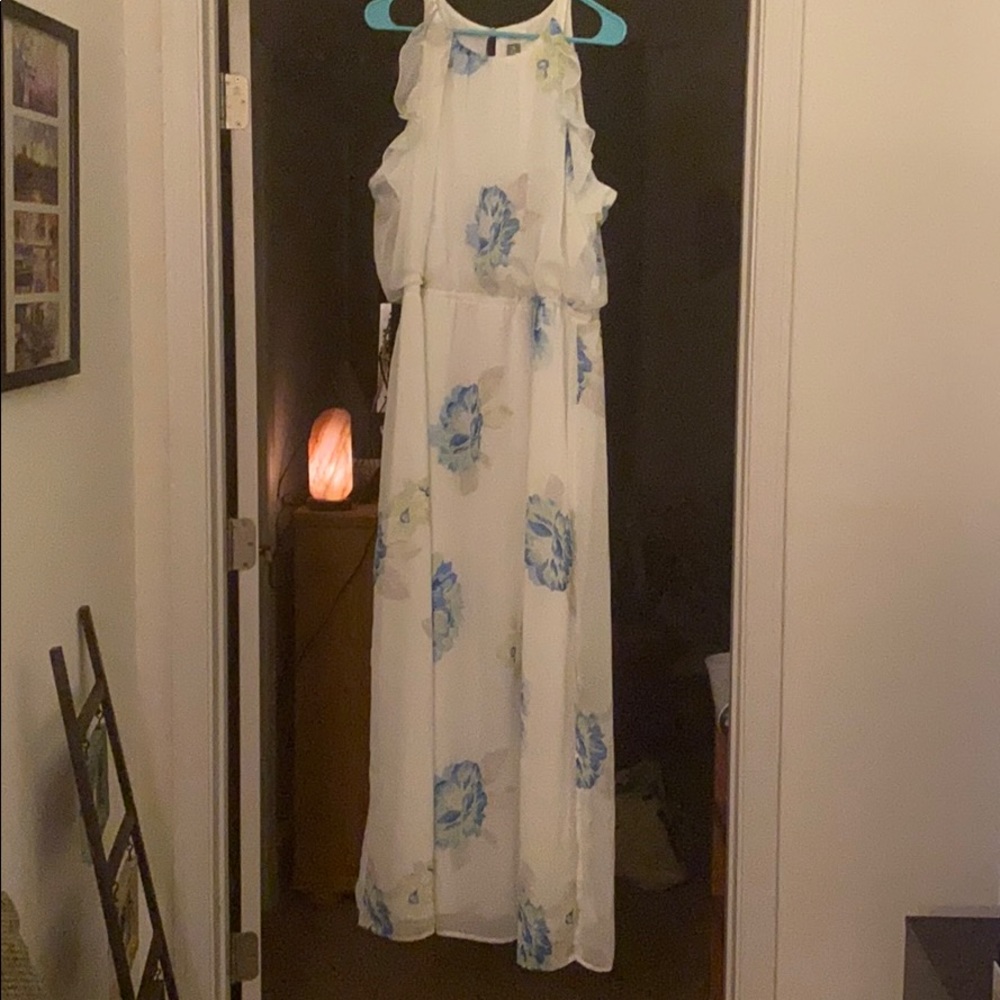 Floral old navy maxi dress